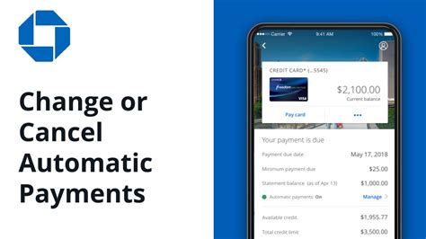 chase automatic payments cancellation.